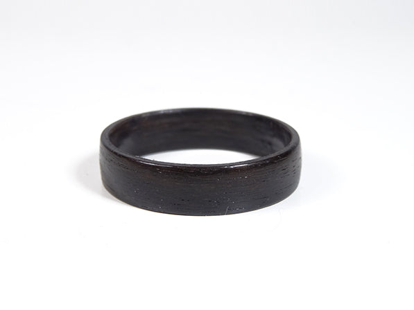Bague en bois d'ébène