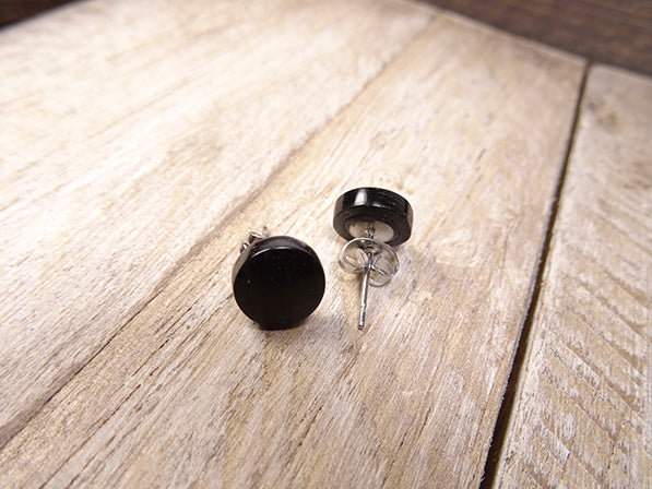 Boucles d'oreilles en bois d'Ebène