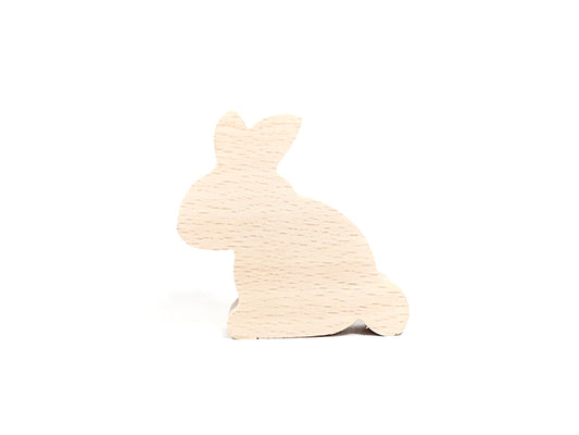 Animal de la ferme en bois : Lapin