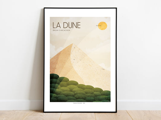 Affiche Dune du Pilat - La Teste de Buch