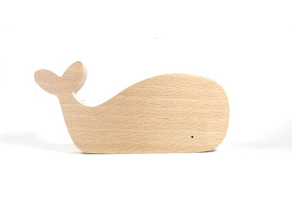 Animaux marin en bois - baleine en bois